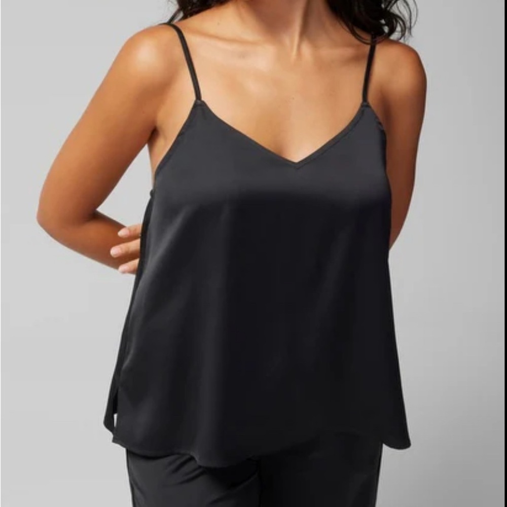 Soma Satin Cami in Color “Paint the town red”